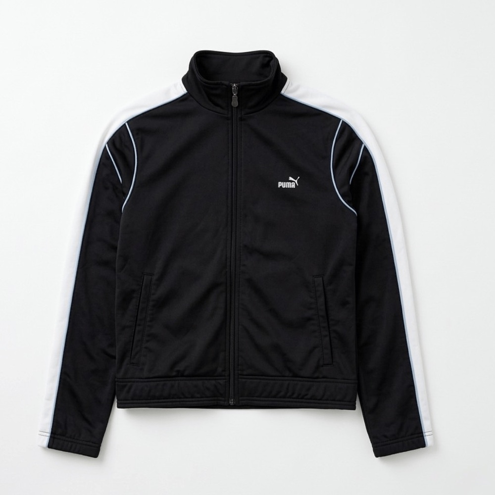 Vintage Puma Zip-Up‎ Jacket With Pockets - size small